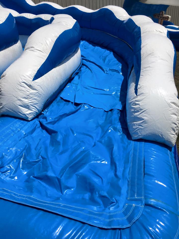 Inflatable Curve Water Slide